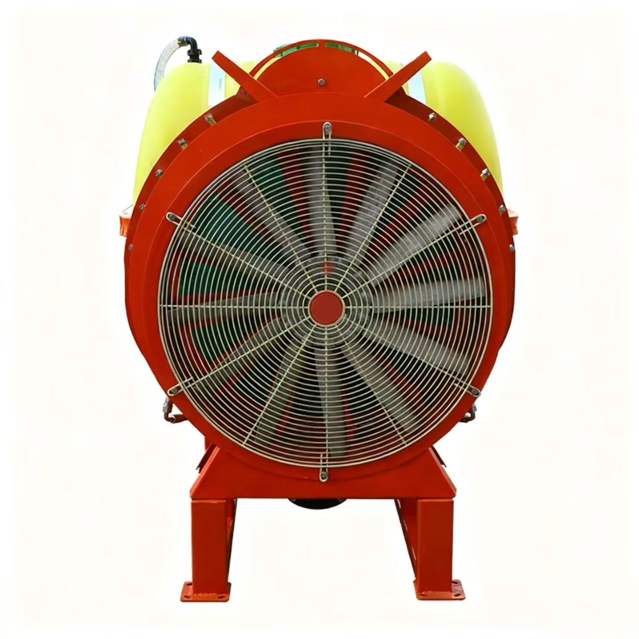 Frutteto con spruzzatore ad aria rossa per pesticidi per trattori agricoli Frutteto con spruzzatore ad aria rossa per pesticidi per trattori agricoli