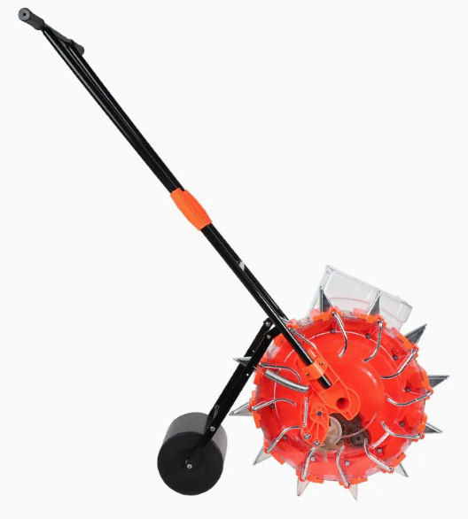 Seminatrice per cereali a tamburo con spinta manuale per seminatrice per arachidi e fagioli di mais