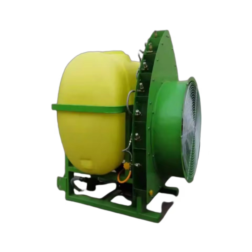 Spruzzatore ad aria montato su macchine agricole per frutteto