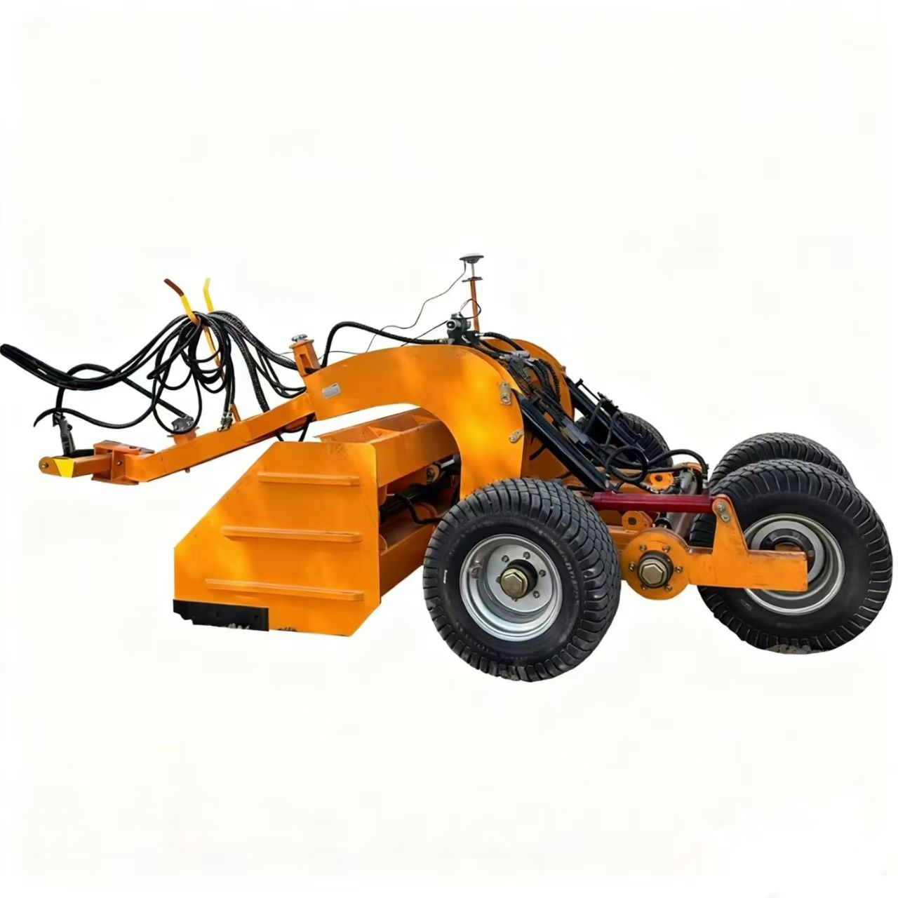 Livellamento del terreno controllato via satellite