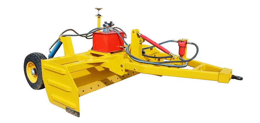 Livellatrice satellitare per livellatrice del terreno montata su trattore