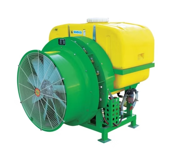 Spruzzatore ad aria per frutteto tipo trattore